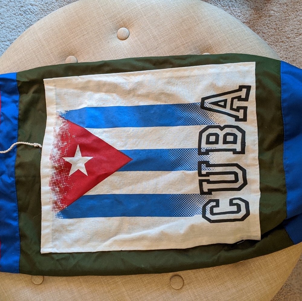 Authentic CUBA knapsack